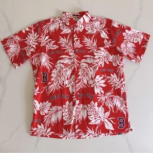 Reyn Spooner Boston Red Sox Aloha Hawaiian Shirt x MLB Size Large